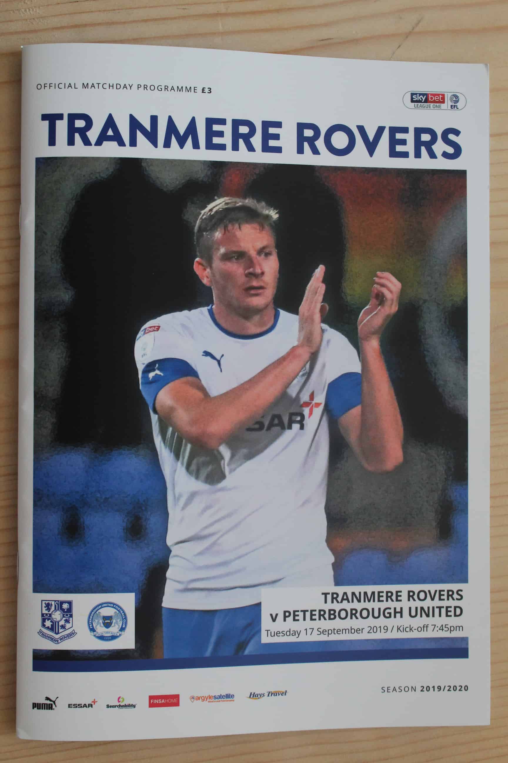 Tranmere Rovers FC v Peterborough United FC